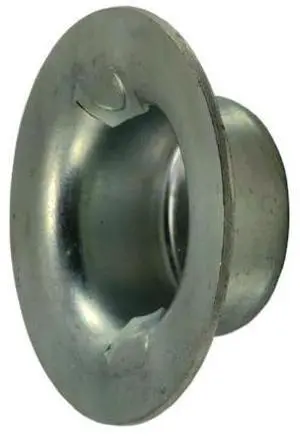 MIDWEST FASTENER 65975 5/8" Zinc Plated Steel Washer Cap Push Nuts 8PK