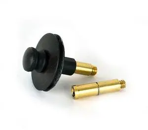 WATCO 38516-BZ Push Pull Bath Stopper w-3/8 in. to 5/16 in. P, Adapter, Bronze