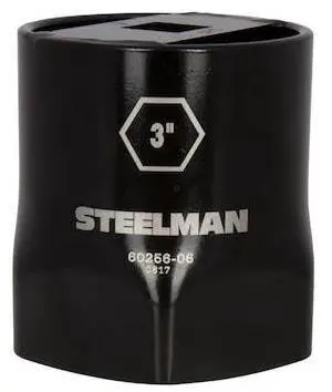 STEELMAN 60256-06 3" 6-Point Locknut Socket, 3/4" Drive
