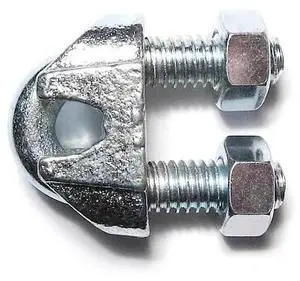 MIDWEST FASTENER 51055 1/4" Wire Rope Clips 25PK