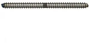 MIDWEST FASTENER 68427 5/16" x 4-1/2" Zinc Plated Steel Dowel Screws 10PK