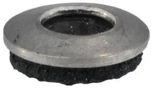 MIDWEST FASTENER 53789 Sealing Washer, Fits Bolt Size #8 18-8 Stainless Steel,