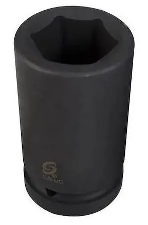 SUNEX 542D 1" Drive, 1-5/16" Size, SAE Socket, 6 Points, Deep  1"Dr,1-5/16