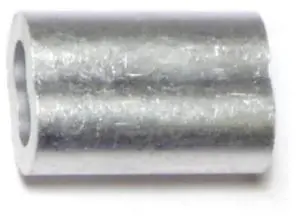 MIDWEST FASTENER 54891 3/16" Aluminum Cable Ferrules 50PK