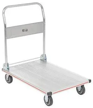 GLOBAL INDUSTRIAL 241578 Folding Platform Truck, Aluminum, 36 x 24, 600 Lb.