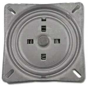 TRENDLER 40.712R.3 3°Tilt with 90°Return 7 in. Metal Stool Swivel