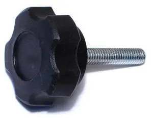 MIDWEST FASTENER 78105 5/16"-18 x 1-3/4" Black Plastic Coarse Thread Fluted