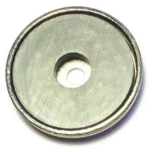 MIDWEST FASTENER 32687 1-1/2" Steel Magnet Bases 5PK