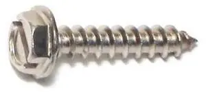 MIDWEST FASTENER 08180 Sheet Metal Screw, #10 x 1 in, 18-8 Stainless Steel
