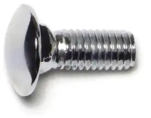 MIDWEST FASTENER 74141 Carriage Bolt, Square Neck, 16 (Coarse), 1 in L, Steel,
