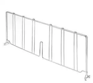 NEXEL AD824EP 24L x 8H Silver Epoxy Wire Divider