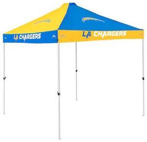 LOGO BRANDS 626-42C-1 LA Chargers Checkerboard Canopy