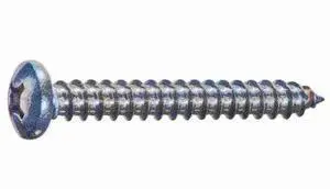MIDWEST FASTENER 53575 Sheet Metal Screw, #14 x 2 in, 18-8 Stainless Steel Pan