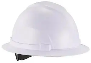 ERGODYNE 8969 White Lightweight Full Brim Hard Hat - Class E