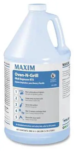 MAXIM 250000-41 Cleaners & Detergents, 1 Gal Jug, Liquid, 4 PK