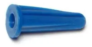 MIDWEST FASTENER 07893 Conical Plug, 3/4" L, Plastic, 500 PK