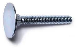 MIDWEST FASTENER 71321 Elevator Bolt, 1/4"-20 Thrd Sz, 2 in L, Steel, Zinc