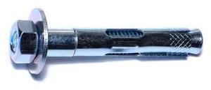 MIDWEST FASTENER 04158 Sleeve Anchor, 3/8" Dia., 2-1/4" L, Steel Zinc Plated,