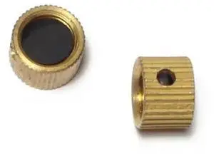 MIDWEST FASTENER 66566 3/8"-16 x 7/16" Brass Coarse Thread Bleeder Caps 10PK