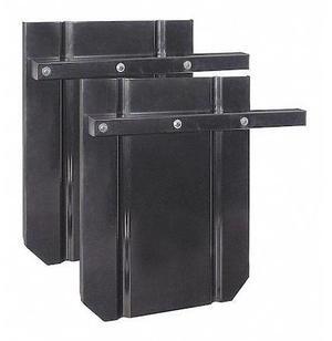 BUYERS PRODUCTS SG2228 Black Powder Coated Steel Splash Guards 22x28 Inch