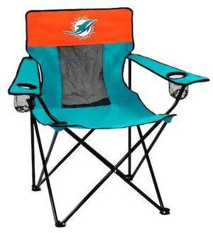 LOGO BRANDS 617-12E-1A Miami Dolphins Elite Chair