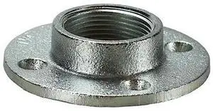 DOTTIE FF100 L.H. Dottie 1'' Malleable Iron Floor Flange, 10PK