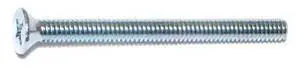 MIDWEST FASTENER 07312 1/4"-20 x 3 in Phillips Flat Machine Screw, Zinc Plated
