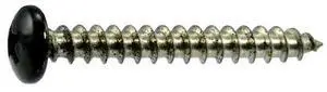 MIDWEST FASTENER 09104 Sheet Metal Screw, #10 x 1-1/2 in, Painted 18-8