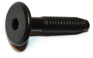 MIDWEST FASTENER 31562 Binding Screw, 1/4"-20, Steel, Black, 10 PK