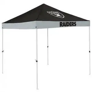 LOGO BRANDS 623-39E Las Vegas Raiders Economy Canopy