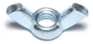 MIDWEST FASTENER 03805 Wing Nut, 5/16"-18, Steel, Zinc Plated, 100 PK