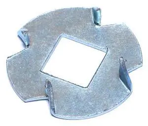 MIDWEST FASTENER 08229 Tooth Lock Washer, For Screw Size 3/8 in Steel, Zinc