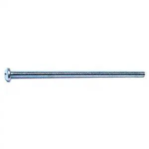 MIDWEST FASTENER 54749 1/4"-20 x 6 in Phillips Pan Machine Screw, Zinc Plated
