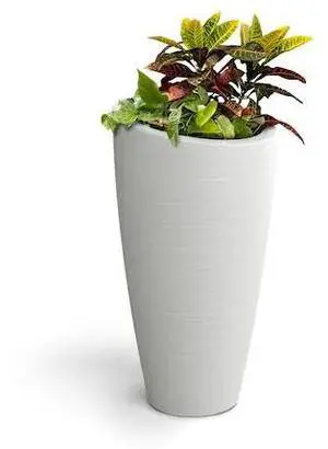 MAYNE 8880-W Modesto 32" Tall Planter - White