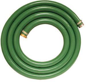 APACHE 98128040 Apache 2 x 20' Green PVC Water Suction Hose Assembly w/MxF