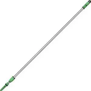 UNGER UNGEZ400 Pole, Telescoping, 2-Section, OptiLoc, 13', SR/GN
