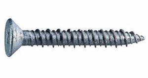 MIDWEST FASTENER 54562 Masonry Screw, 1/4" Dia., Flat, 1 3/4 in L, 410