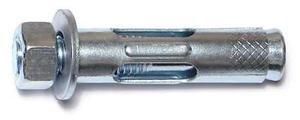 MIDWEST FASTENER 04160 Sleeve Anchor, 1/2" Dia., 2-1/4" L, Steel Zinc Plated,
