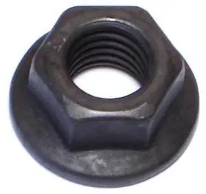 MIDWEST FASTENER 77188 Flange Nut, M10-1.50, Steel, Class 10, Black Phosphate,