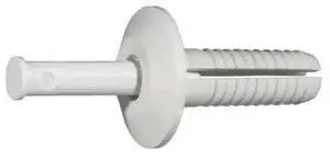 MIDWEST FASTENER 50195 Nail Drive Anchor, 1/4" Dia., 3/4" L, Nylon 100 PK MIDWEST FASTENER 50195 Nail Drive Anchor, 1/4" Dia., 3/4" L, Nylon 100 PK