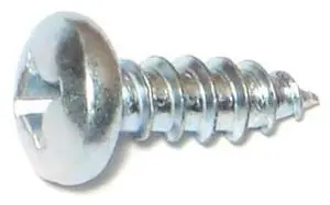 MIDWEST FASTENER 03263 Sheet Metal Screw, #14 x 3/4 in, Zinc Plated Steel Pan