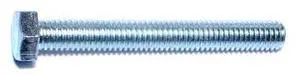 MIDWEST FASTENER 01005 3/8"-16 Hex Head Tap Bolt, Zinc Plated Steel, 3 in L, 50
