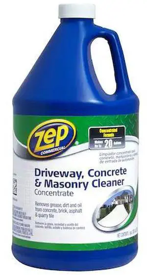 Zep ZUCON128 Driveway, Concrete & Masonry Cleaner Concentrate - 1 Gallon
