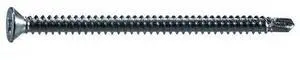 MIDWEST FASTENER 55237 Self-Drilling Screw, #8 x 2-1/2 in, Zinc Plated Steel