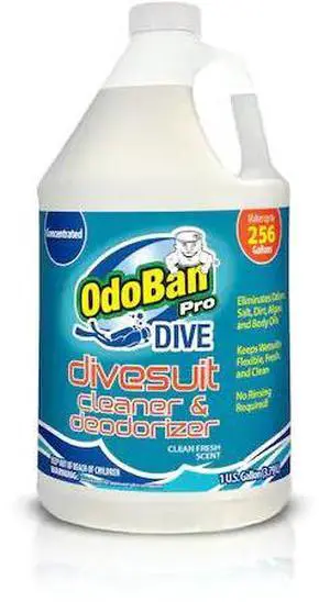 ODOBAN 971089P-G4 OdoBan Dive Wetsuit Cleaner & Deodorizer Concentrate, Clean