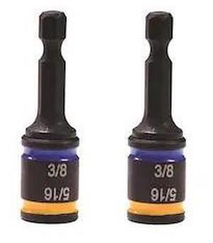 MALCO 2PK-MSHC1 1 2 in CRHEX Cleanable Reversible Magnetic Hex Drivers 516 and