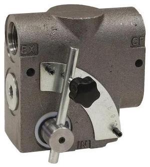 BUYERS PRODUCTS HFDL075SAE No 12 SAE Side Ported Adjustable Flow Divider Valve