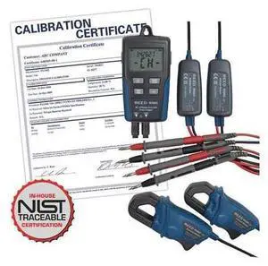 REED INSTRUMENTS R5003-NIST Dual Input True RMS AC Voltage/Current Datalogger