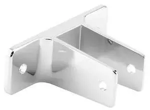 PRIME-LINE 656-6350 Two Ear Wall Bracket, For 3/4 in. Panels, Zinc Alloy,