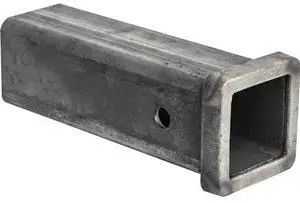 BUYERS PRODUCTS RT255810 2-1/2 Inch Plain Receiver Tube - 10 Inch Shank